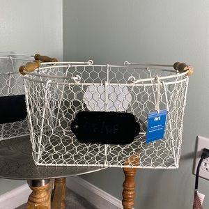 Pier 1 Farmhouse Basket
